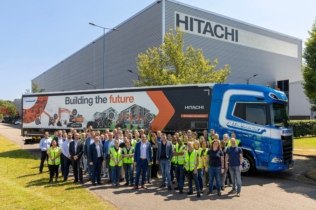 Hitachi Construction Machinery (Europe) NV modernises parts warehouse